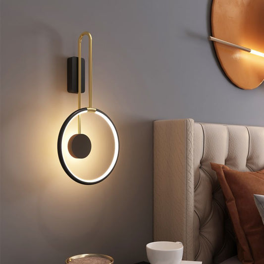 Bedroom Bedside Lamp Living Room Background Wall Lamp Lighting Home Essentials