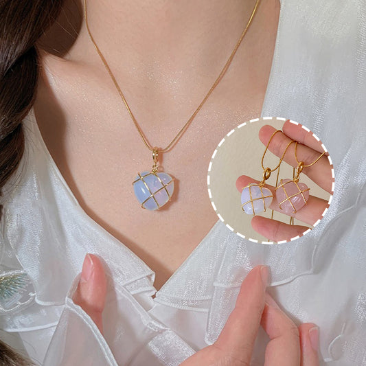 Fashion Moonstone Necklace For Cartoon Princess Love Girl Necklace Novelty Jewelry Jewelry / Accessories