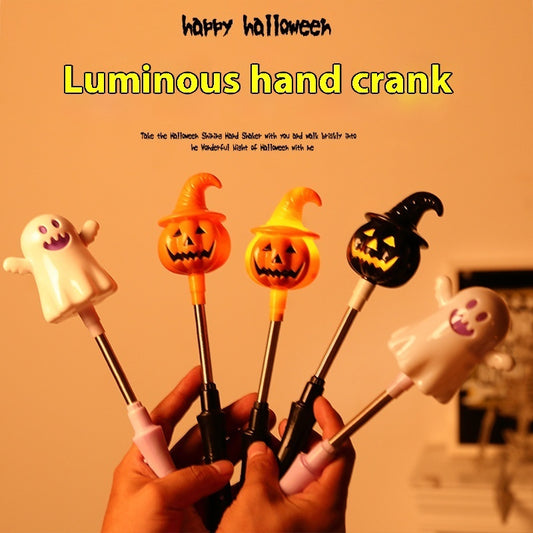 Halloween Decoration Pumpkin Lamp Children's Toy Hand Stick Props Home Ornaments