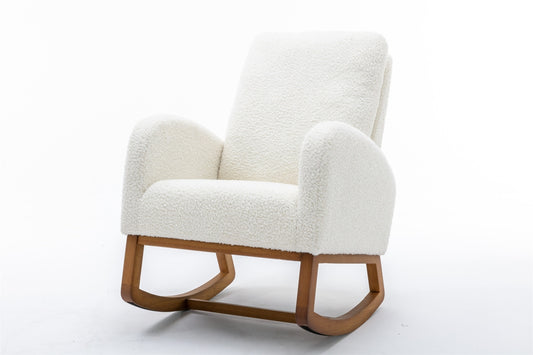 COOLMORE Living Room Comfortable Rocking Chair Living Room Chair Furniture