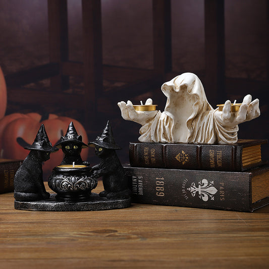 Halloween Candlestick Table Decorative Home Ornaments