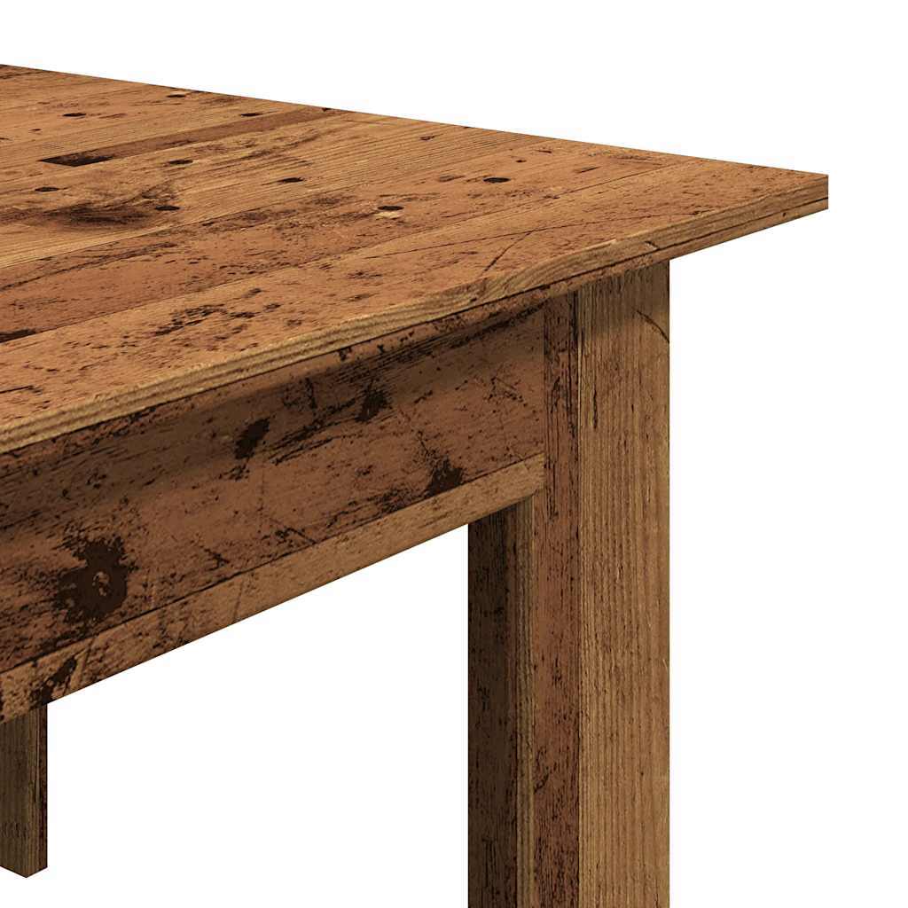 vidaXL Kava miza Old Wood 100x60x42 cm Inženirski les