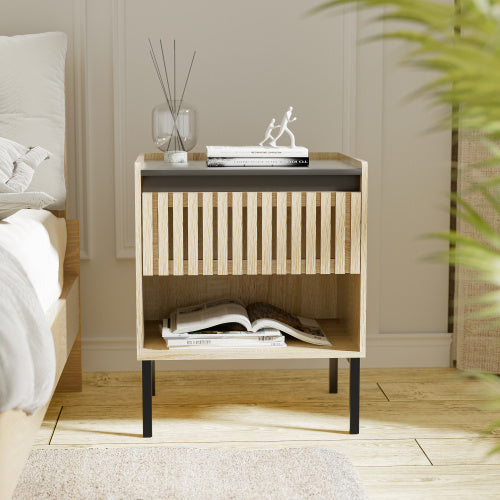 Bedside Table Set 2 Furniture