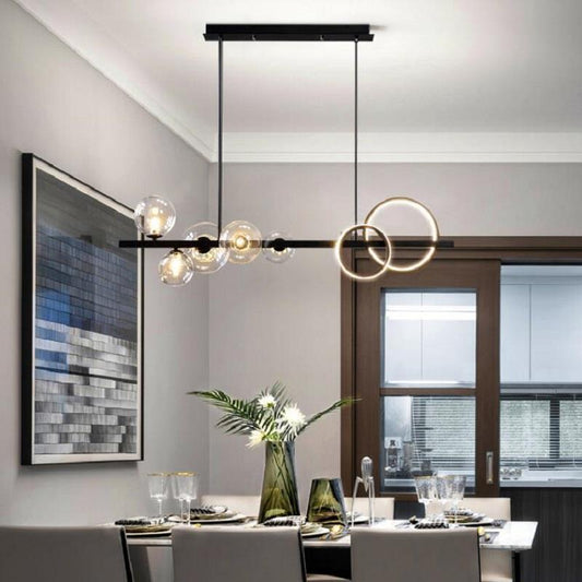 Lampe de salle à manger Lustre LED minimaliste moderne