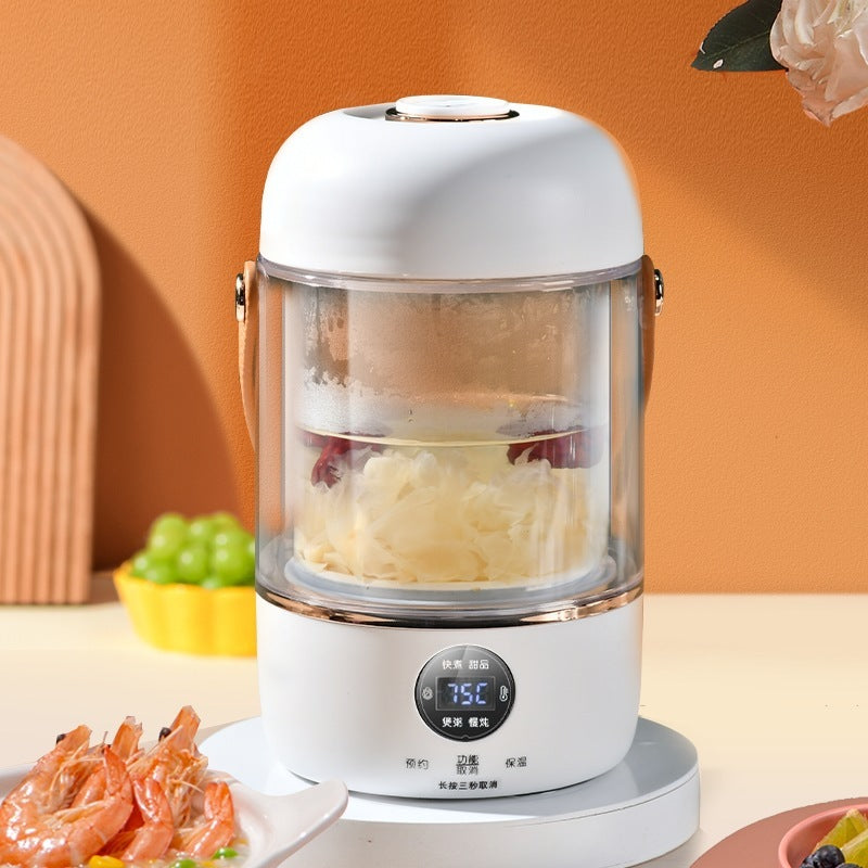 110V220V Smart Electric Stew Cooker Personal Portable Electric Stew Pot Appliances Home Essentials