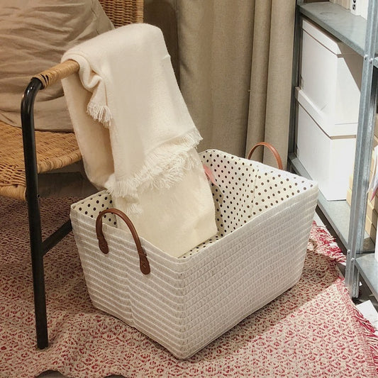 Panier de rangement pour meubles, vêtements, jouets, articles divers